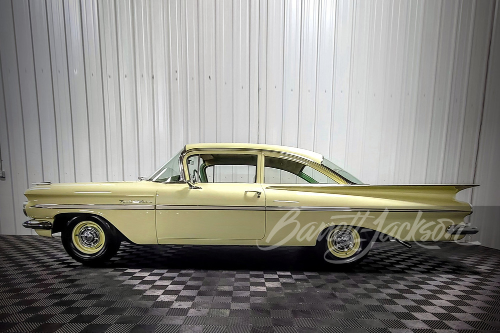 1959 CHEVROLET BEL AIR 2-DOOR POST - Side Profile - 248924