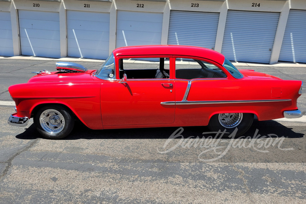 1955 CHEVROLET PRO STREET CUSTOM COUPE - Side Profile - 248941