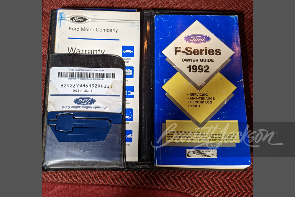 1992 FORD F-250 PICKUP - Misc 15 - 249120