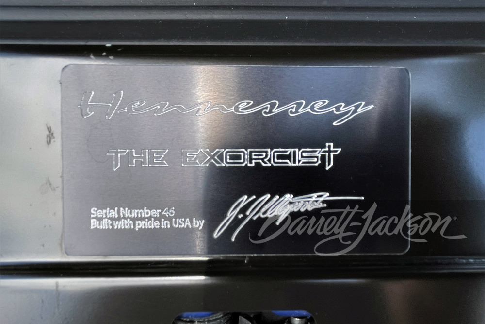 2019 CHEVROLET CAMARO ZL1 HENNESSEY CUSTOM EDITION "EXORCIST" - Misc 4 - 249502