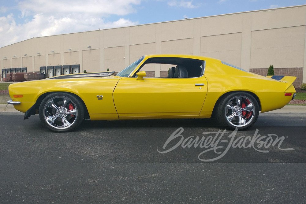1971 CHEVROLET CAMARO SS CUSTOM COUPE - Side Profile - 249546