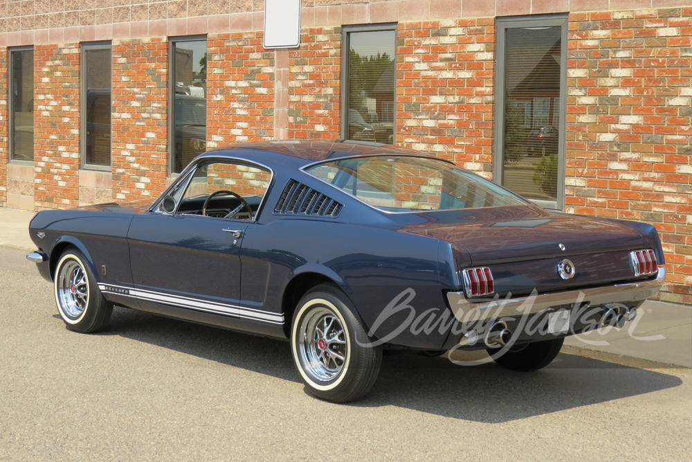 Mustang K Code Rims 1965 FORD MUSTANG GT K-CODE - Rear 3/4 - 249662
