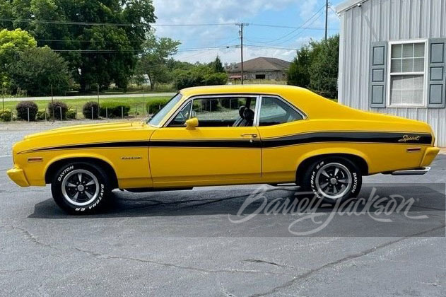 1971 PONTIAC VENTURA CUSTOM HARDTOP - Side Profile - 249668