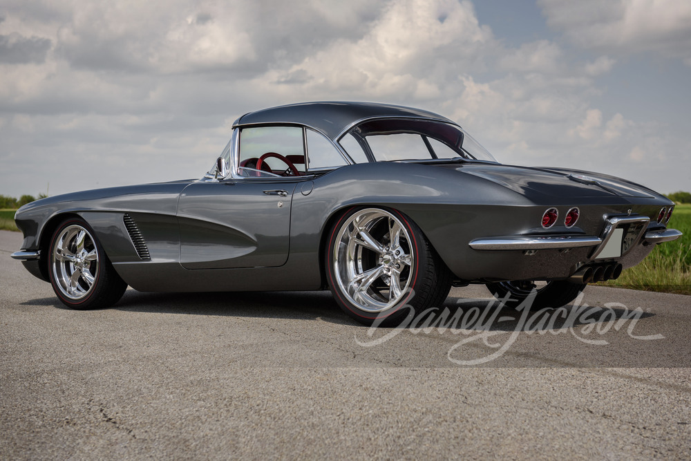 1962 CHEVROLET CORVETTE CUSTOM CONVERTIBLE - Rear 3/4 - 249684