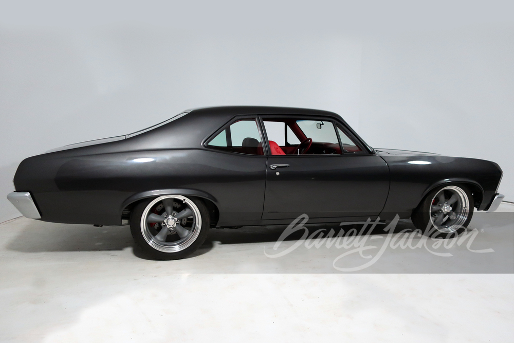 1972 CHEVROLET NOVA CUSTOM HARDTOP - Side Profile - 250068