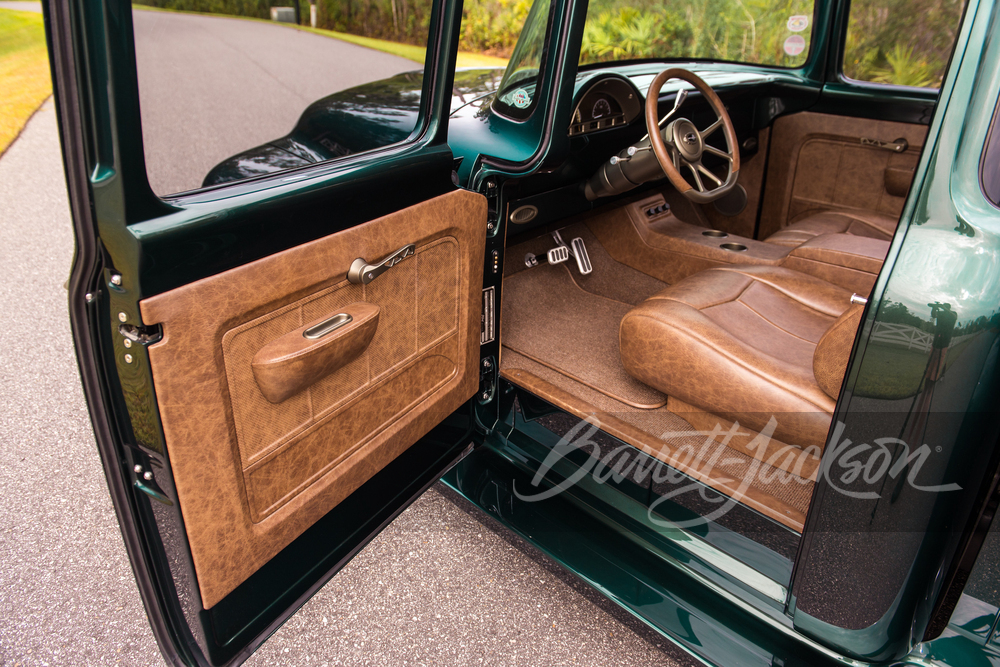 1956 FORD F-100 BIG-WINDOW CUSTOM PICKUP - Interior - 250188