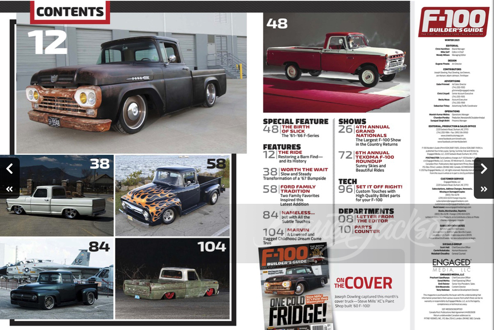 1956 FORD F-100 BIG-WINDOW CUSTOM PICKUP - Misc 18 - 250188