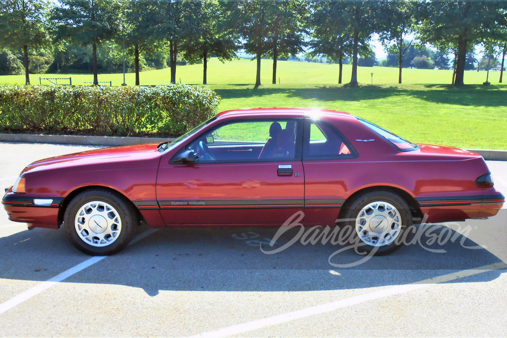1988 FORD THUNDERBIRD TURBO COUPE - Side Profile - 250192