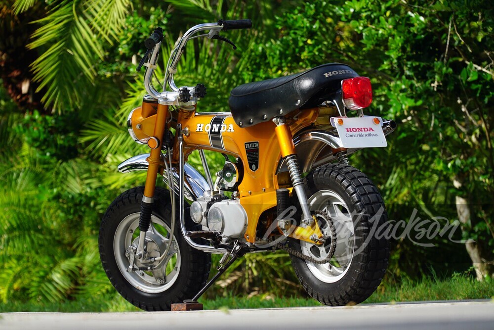 1969 HONDA CT70 "SILVER TAG" MINIBIKE - Rear 3/4 - 250488