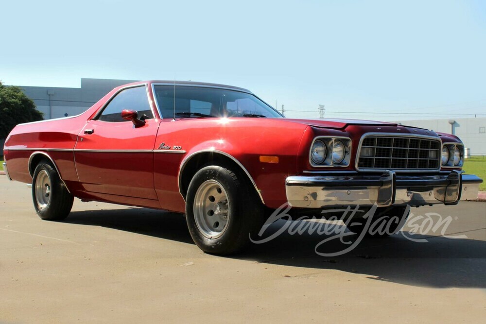 1973 FORD RANCHERO 500 PICKUP - Front 3/4 - 250607