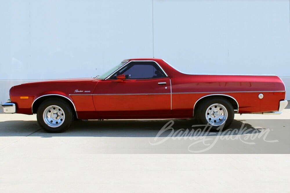 1973 FORD RANCHERO 500 PICKUP - Side Profile - 250607