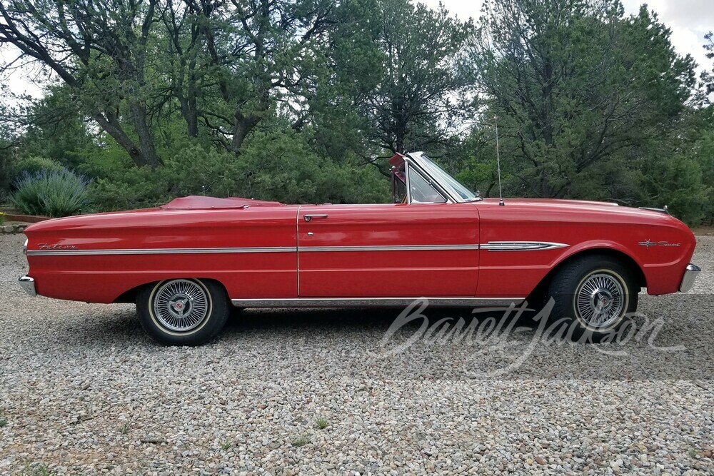 1963 FORD FALCON SPRINT CONVERTIBLE - Side Profile - 250631