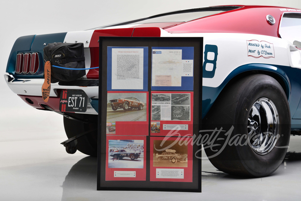 1969 FORD MUSTANG "FORD TEAM" DRAG CAR - Misc 18 - 251177