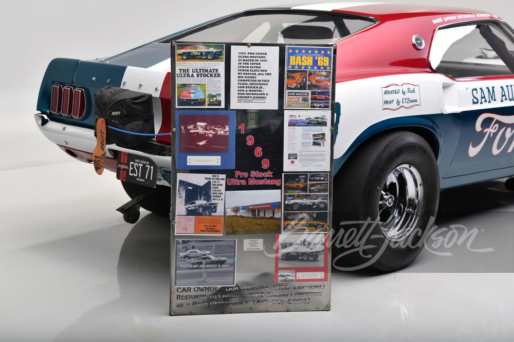 1969 FORD MUSTANG "FORD TEAM" DRAG CAR - Misc 19 - 251177