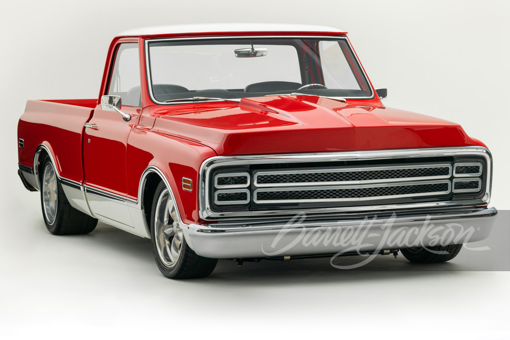 1971 CHEVROLET C10 CUSTOM PICKUP - Front 3/4 - 251333