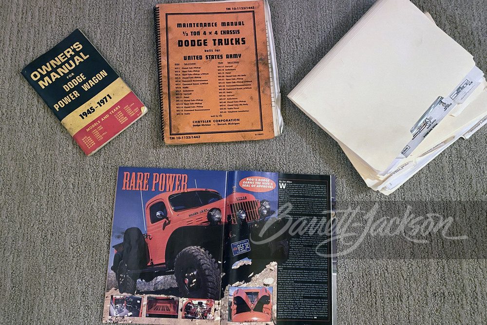 1968 DODGE POWER WAGON CUSTOM SUV - Misc 8 - 251403