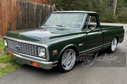1971 CHEVROLET C10 CUSTOM PICKUP - Front 3/4 - 251449