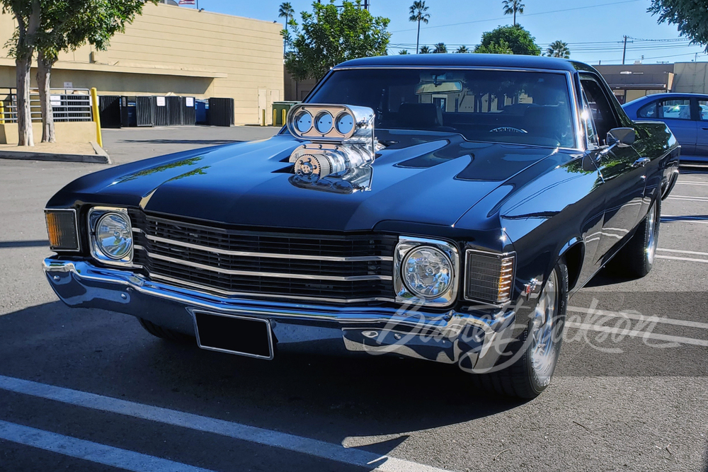 1972 CHEVROLET EL CAMINO CUSTOM PICKUP - Front 3/4 - 251671