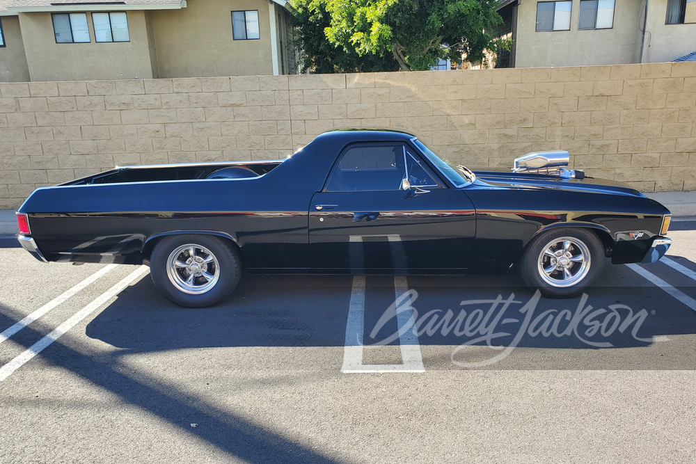 1972 CHEVROLET EL CAMINO CUSTOM PICKUP - Side Profile - 251671