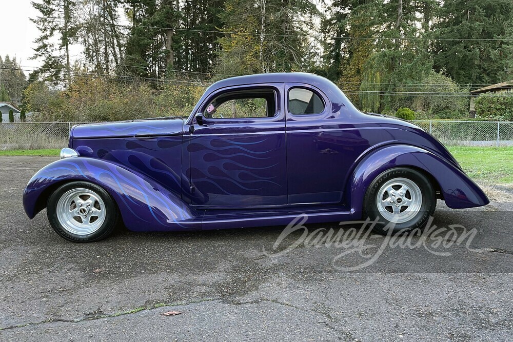 1936 PLYMOUTH DELUXE CUSTOM COUPE - Side Profile - 251769