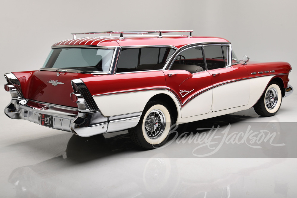 1957 BUICK CABALLERO ESTATE WAGON  - Rear 3/4 - 251868