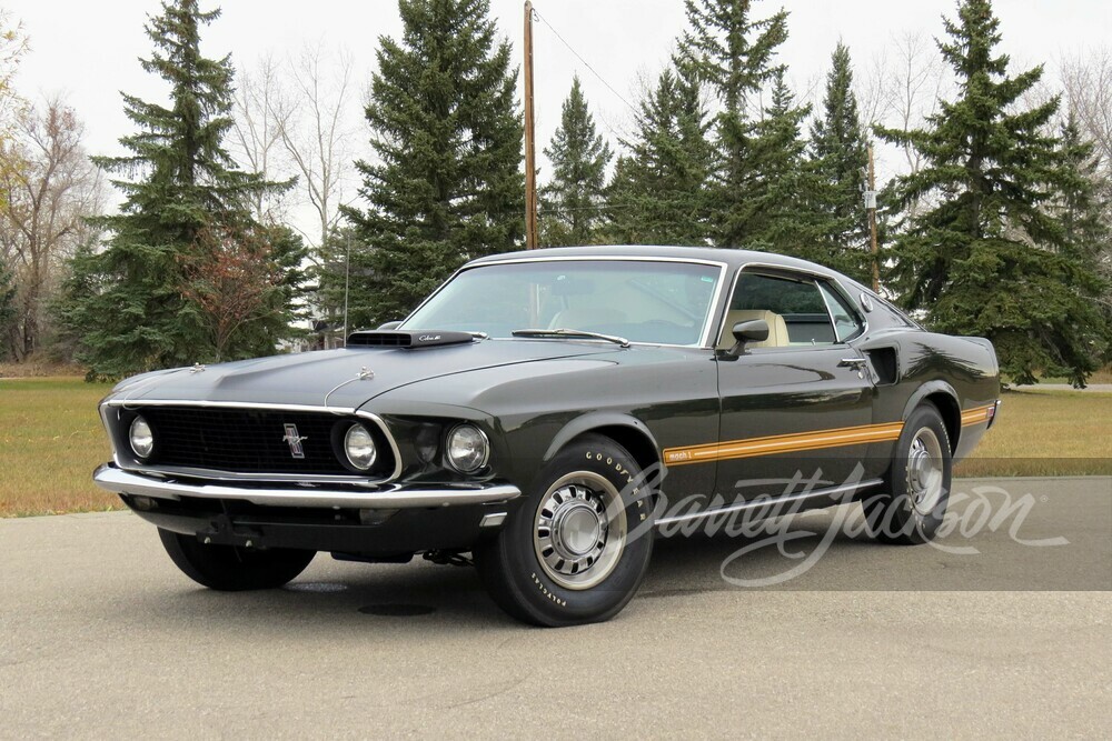 1969 FORD MUSTANG 428 SCJ R-CODE DRAG PACK - Front 3/4 - 251894