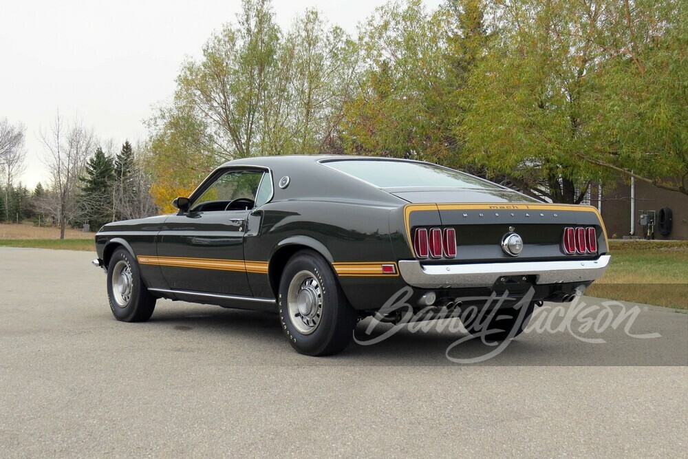 1969 FORD MUSTANG 428 SCJ R-CODE DRAG PACK - Rear 3/4 - 251894