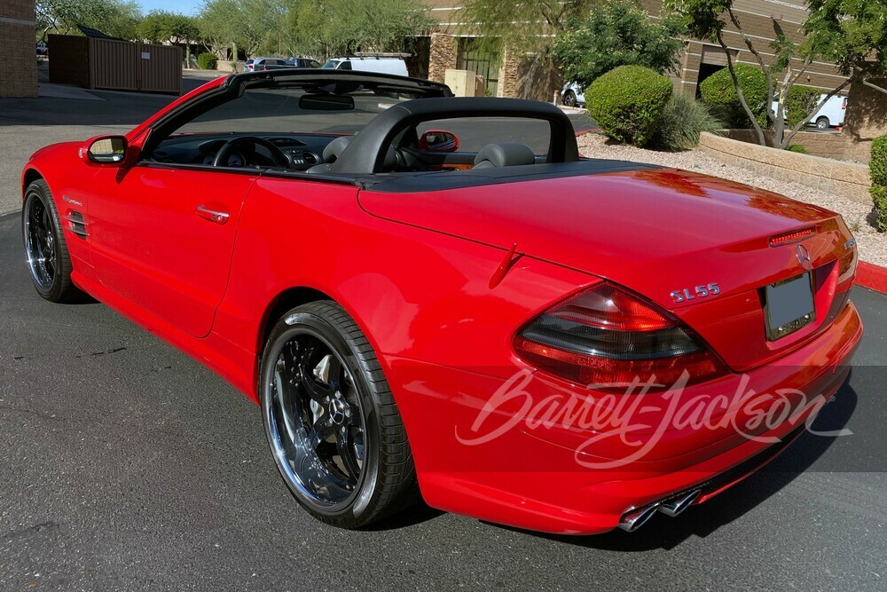 2003 MERCEDES-BENZ SL55 AMG ROADSTER - Rear 3/4 - 252016