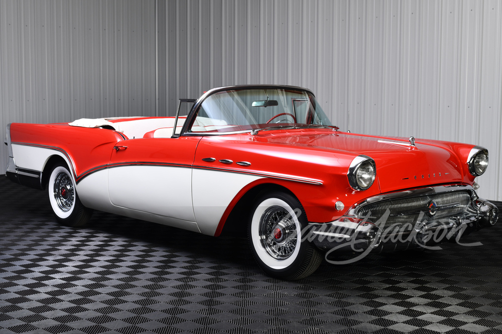 1957 BUICK SPECIAL CONVERTIBLE - Front 3/4 - 252029