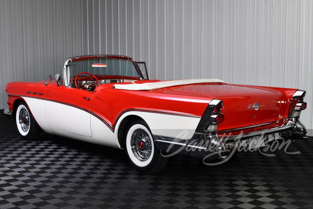 1957 BUICK SPECIAL CONVERTIBLE - Rear 3/4 - 252029