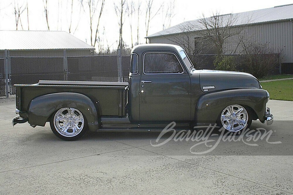 1951 CHEVROLET 3100 CUSTOM PICKUP - Side Profile - 252064