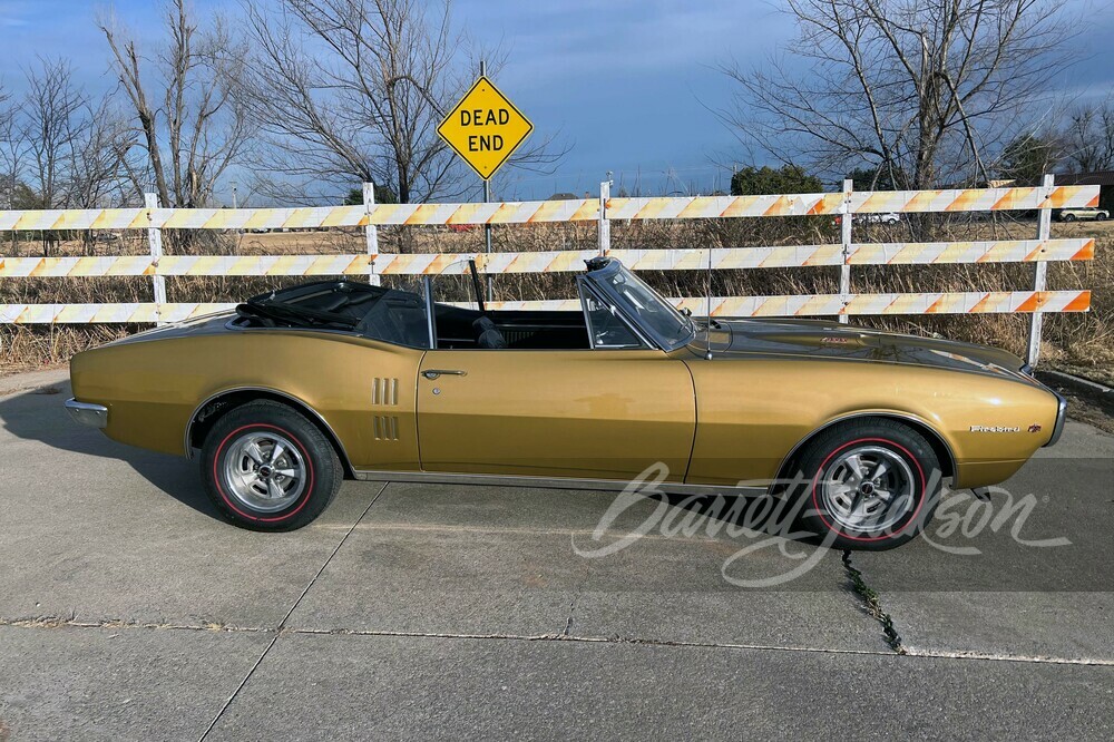 1967 PONTIAC FIREBIRD 400 CONVERTIBLE - Side Profile - 252347