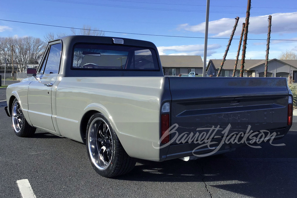 1971 CHEVROLET C10 CUSTOM PICKUP - Rear 3/4 - 252359