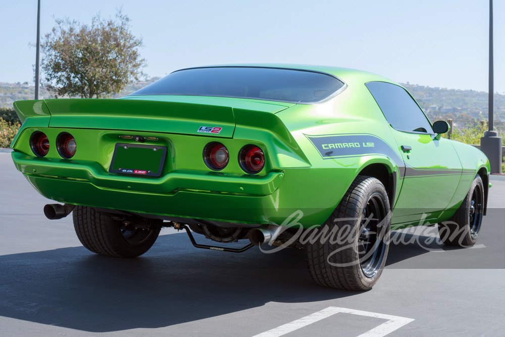 1973 CHEVROLET CAMARO CUSTOM COUPE - Rear 3/4 - 252381
