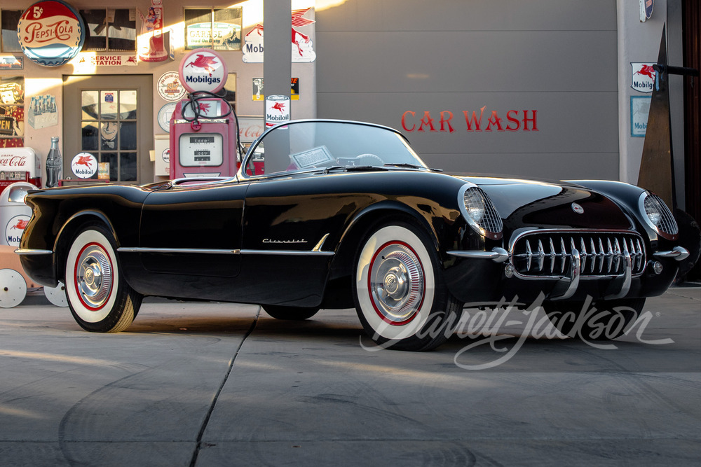 1954 CHEVROLET CORVETTE 235/155 CONVERTIBLE - Front 3/4 - 252395