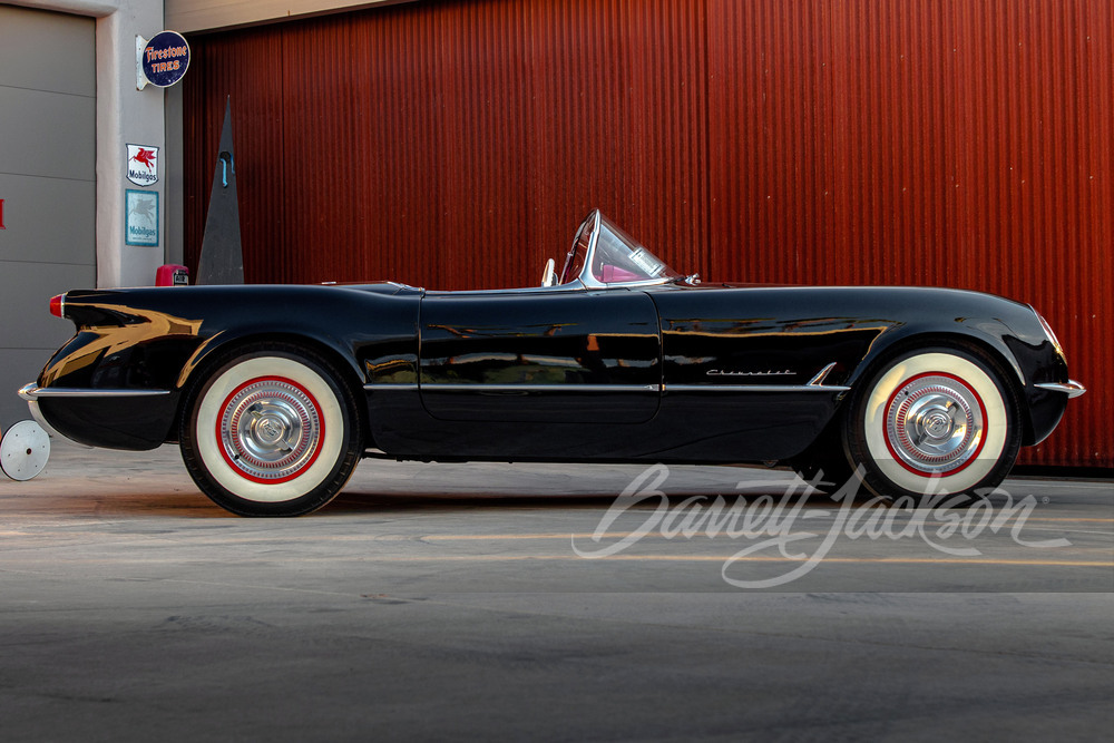 1954 CHEVROLET CORVETTE 235/155 CONVERTIBLE - Side Profile - 252395