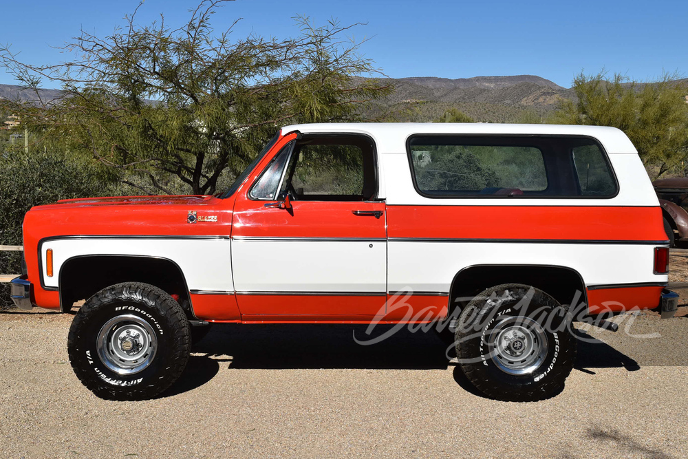 1975 CHEVROLET K5 BLAZER - Side Profile - 252483