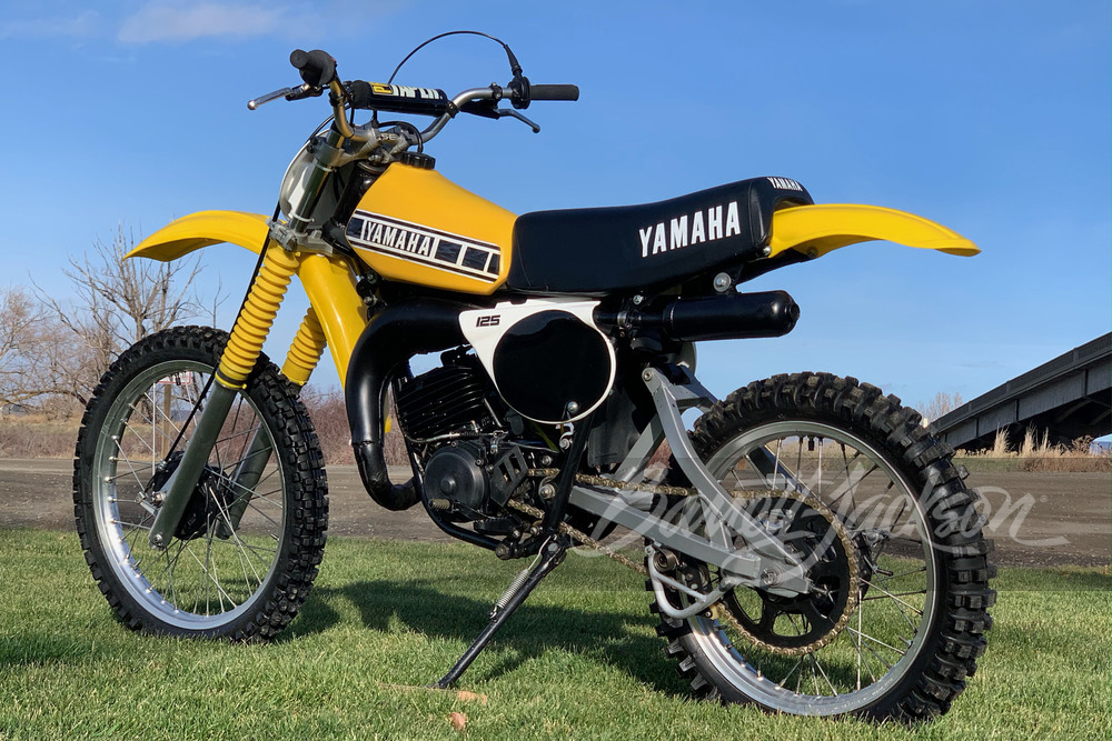 1978 YAMAHA YZ125 MOTORCYCLE - Rear 3/4 - 252883