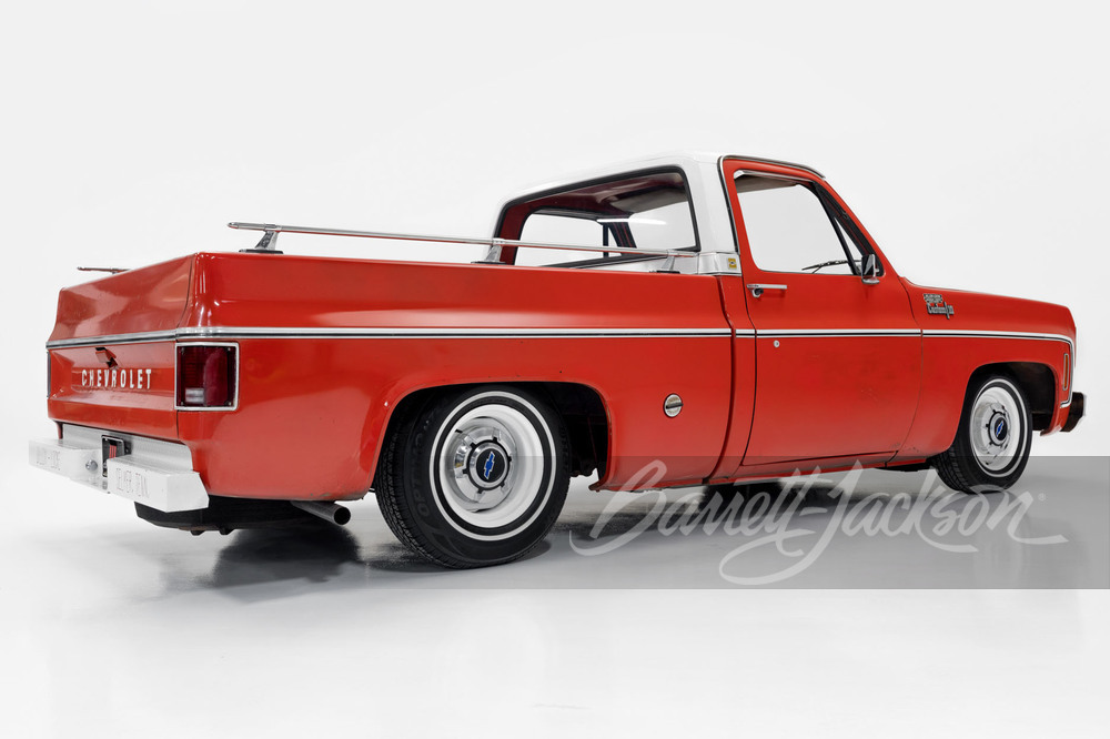 1973 CHEVROLET C10 CUSTOM PICKUP - Side Profile - 252894