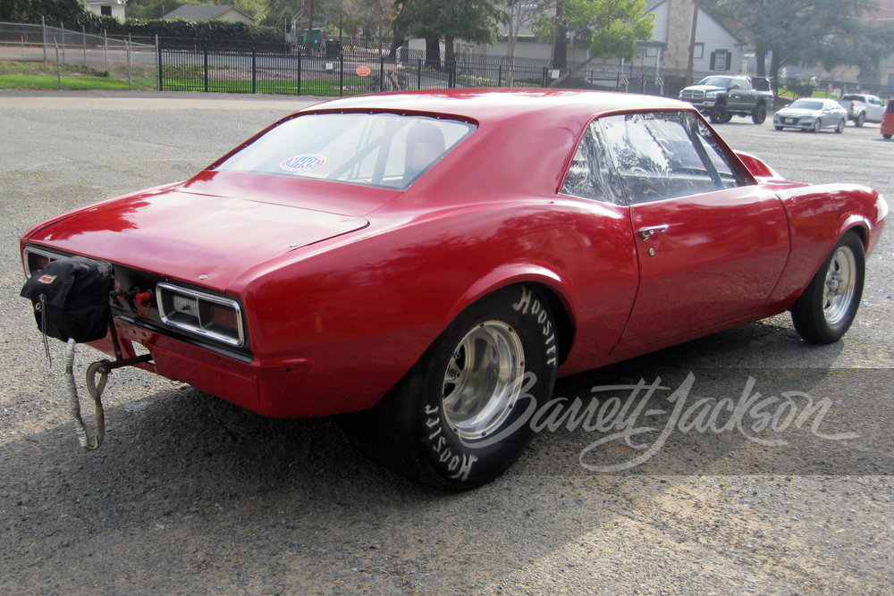 1968 CHEVROLET CAMARO DRAG CAR - Rear 3/4 - 252920
