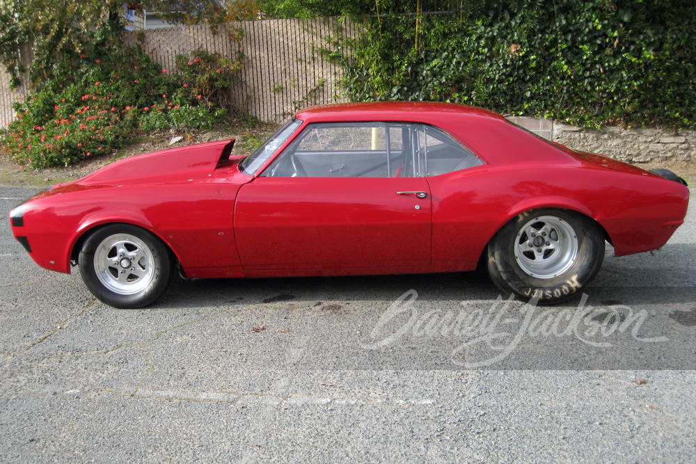 1968 CHEVROLET CAMARO DRAG CAR - Side Profile - 252920