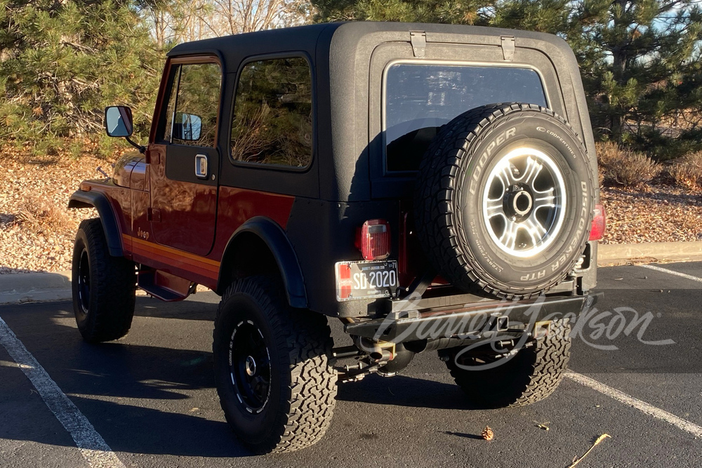 1985 JEEP CJ7 - Rear 3/4 - 253034
