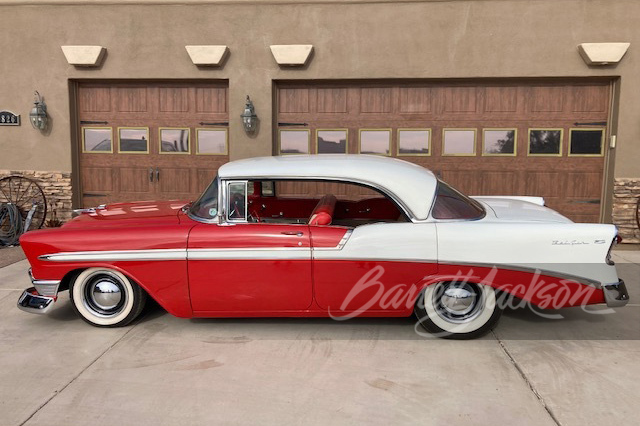 1956 CHEVROLET BEL AIR CUSTOM HARDTOP - Side Profile - 253348