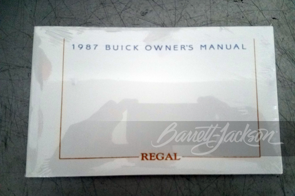 1987 BUICK GRAND NATIONAL GNX - Misc 10 - 253380
