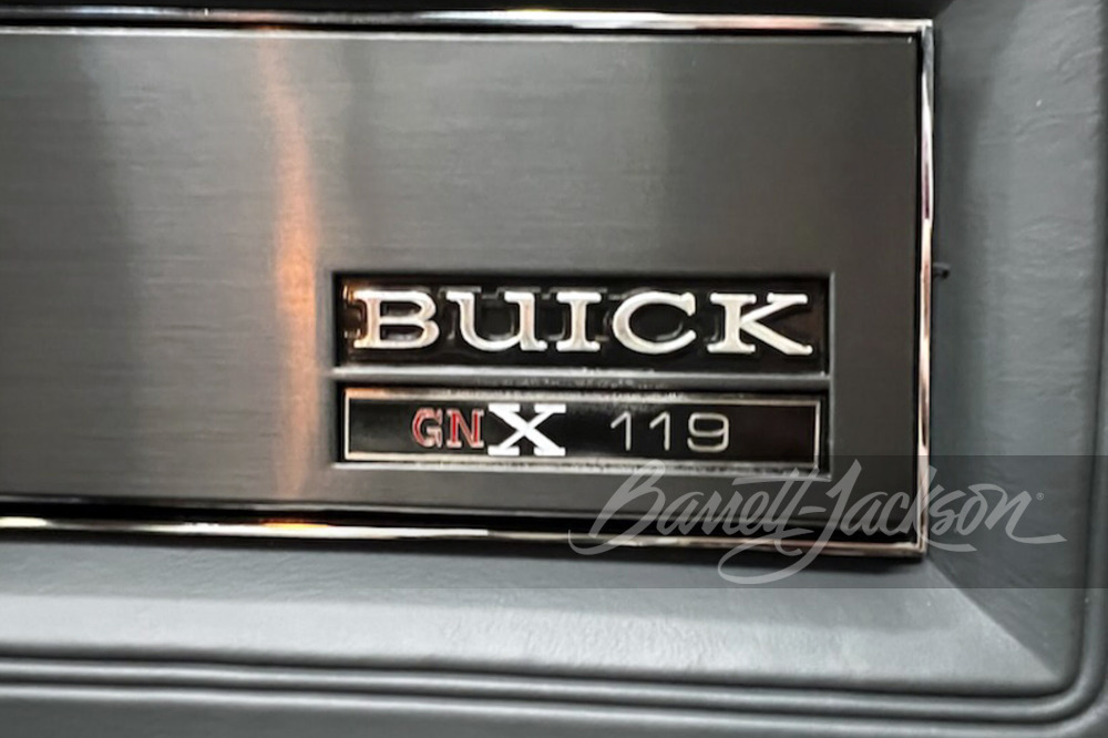 1987 BUICK GRAND NATIONAL GNX - Misc 3 - 253380