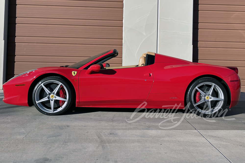 2014 FERRARI 458 SPIDER - Side Profile - 253409