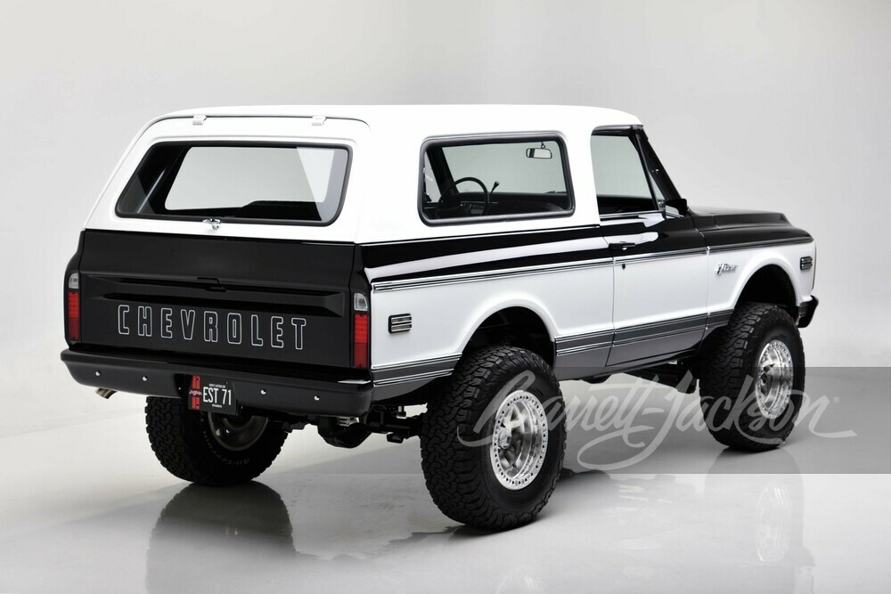 1971 CHEVROLET K5 BLAZER CUSTOM SUV - Rear 3/4 - 254024