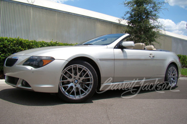 2007 BMW 650i CONVERTIBLE - Front 3/4 - 254383