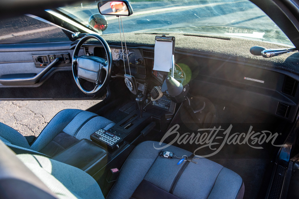 1991 CHEVROLET CAMARO RS HIGHWAY PATROL CAR RE-CREATION - Interior - 254791