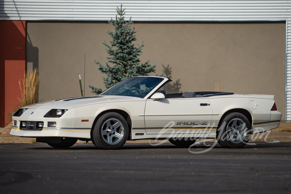 1990 CHEVROLET CAMARO IROC-Z CONVERTIBLE - Front 3/4 - 254792